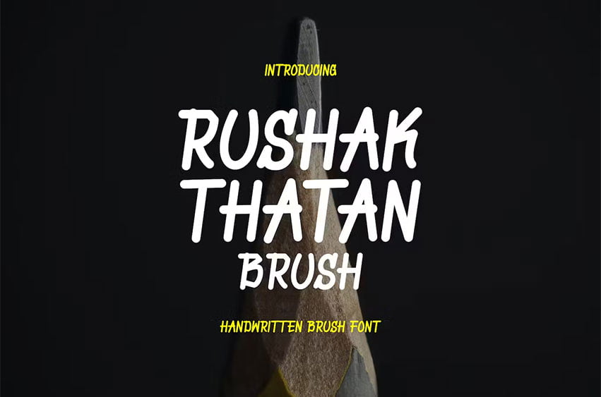 Rushak Thatan Font