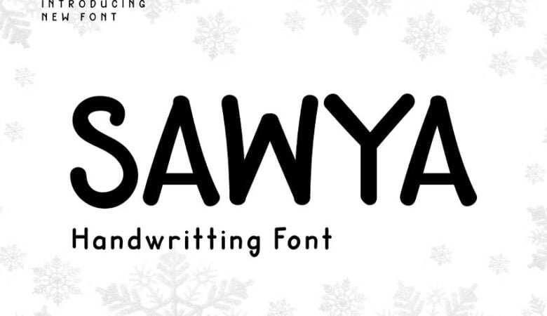 Sawya Font