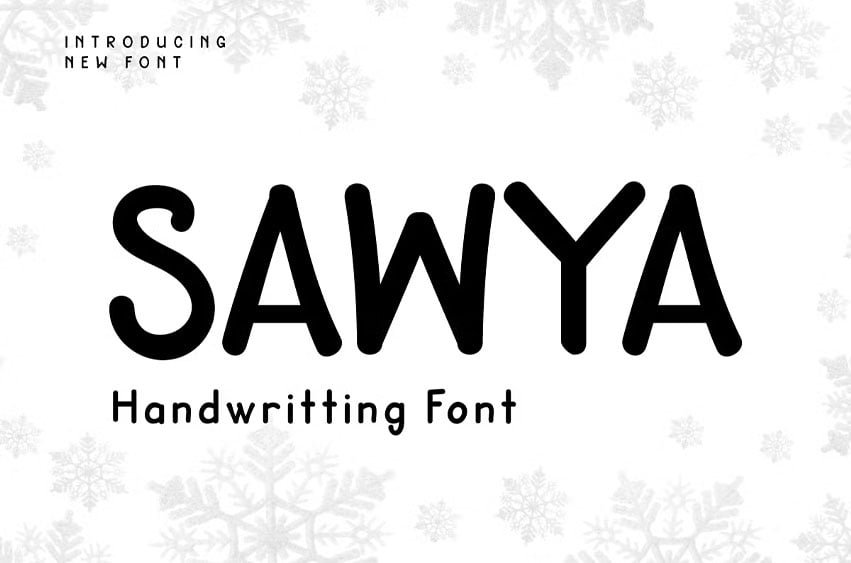 Sawya Font
