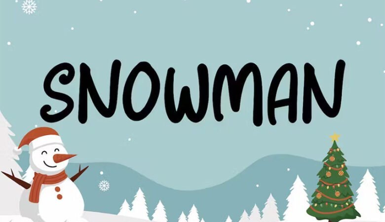 Snowman Font