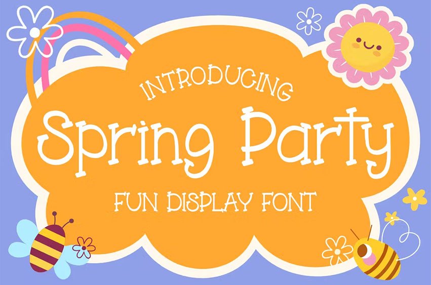 Spring Party Font