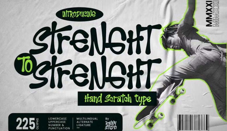 Strenght To Strenght Font