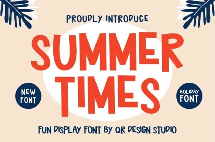 Summer Times Font