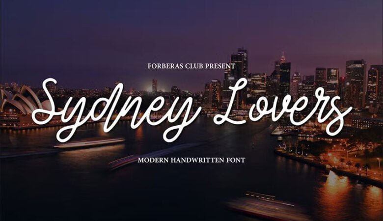 Sydney Lovers Font