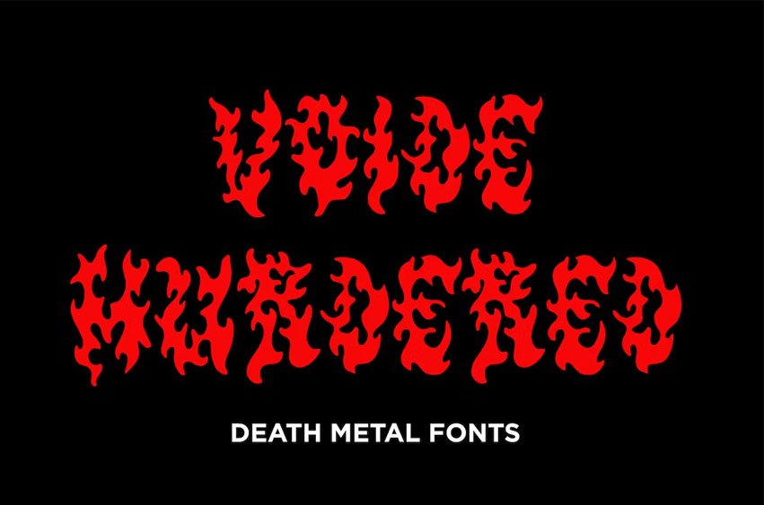 TF Voide Murdered Font