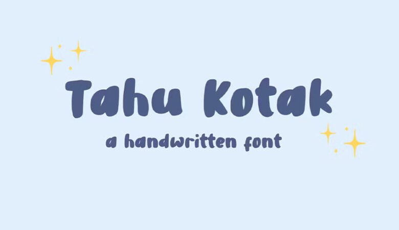 Tahu Kotak Font