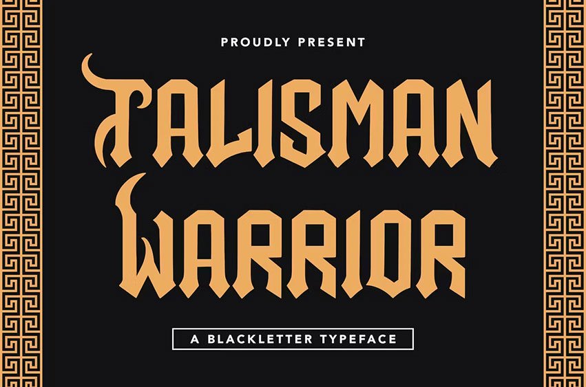 Talisman Warrior Font