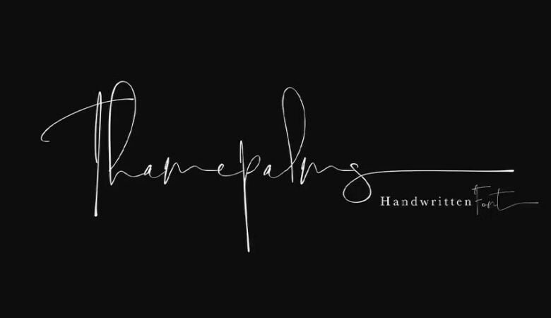 Thamepalms Font