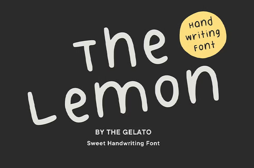 The Lemon Font
