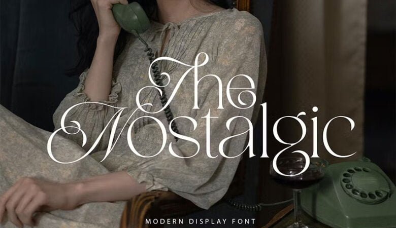 The Nostalgic Font