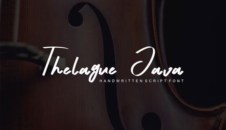 Thelague Java Font