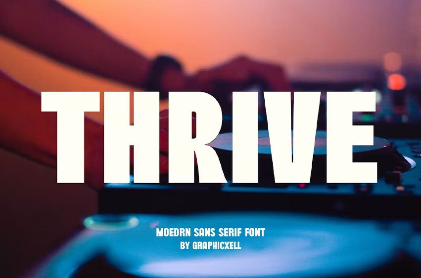 Thrive Font