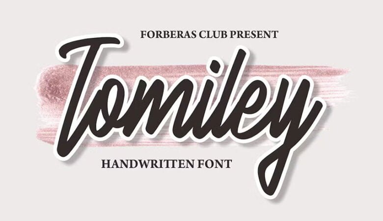 Tomiley Font