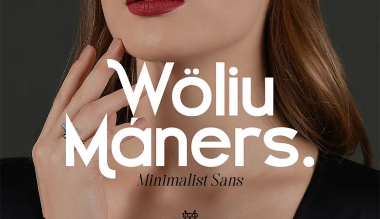 Woliu Maners Font