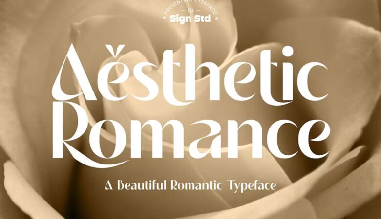 Aesthetic Romance Font