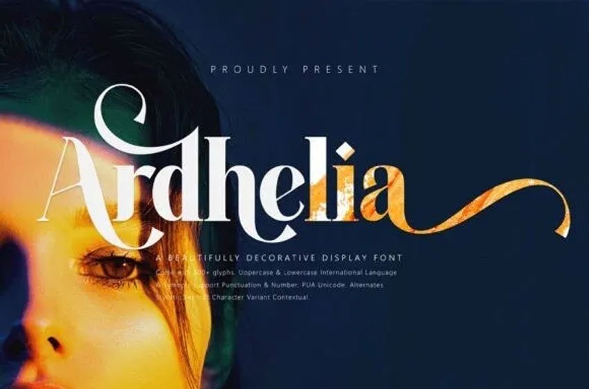 Ardhelia Font