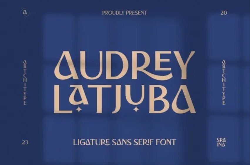 Audrey Latjuba Font