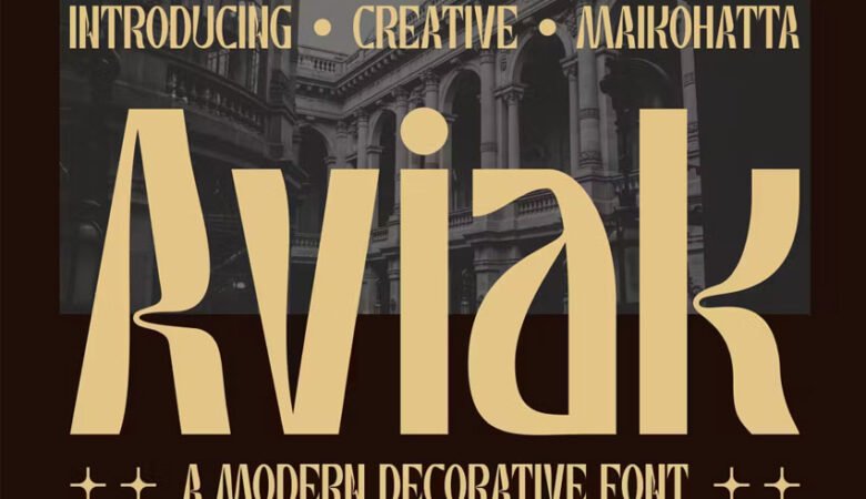 Aviak Font