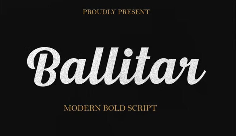 Ballitar City Font