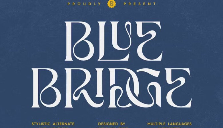 Blue Bridge Font