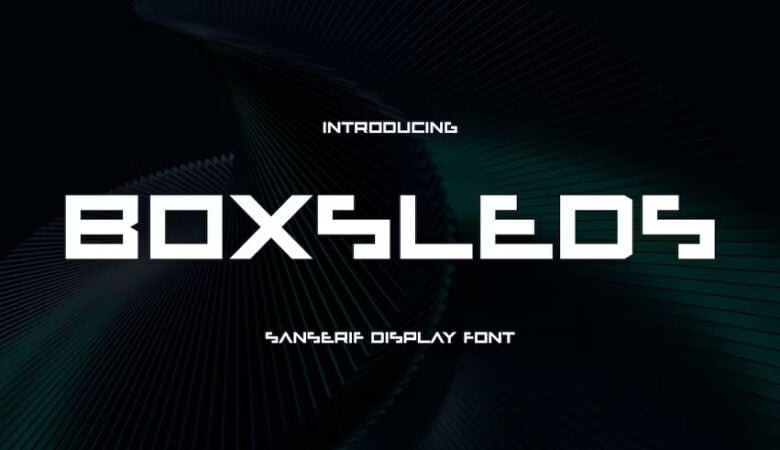 Boxsleds Font
