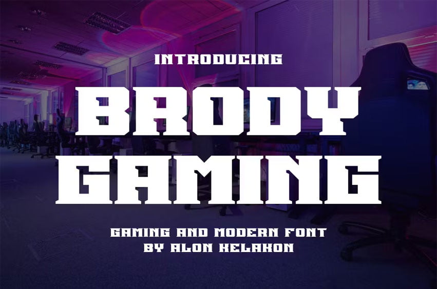 Brody Gaming Font