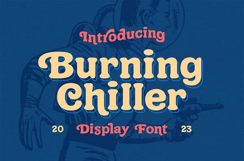 Burning Chiller Font