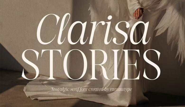 Clarisa Stories Font