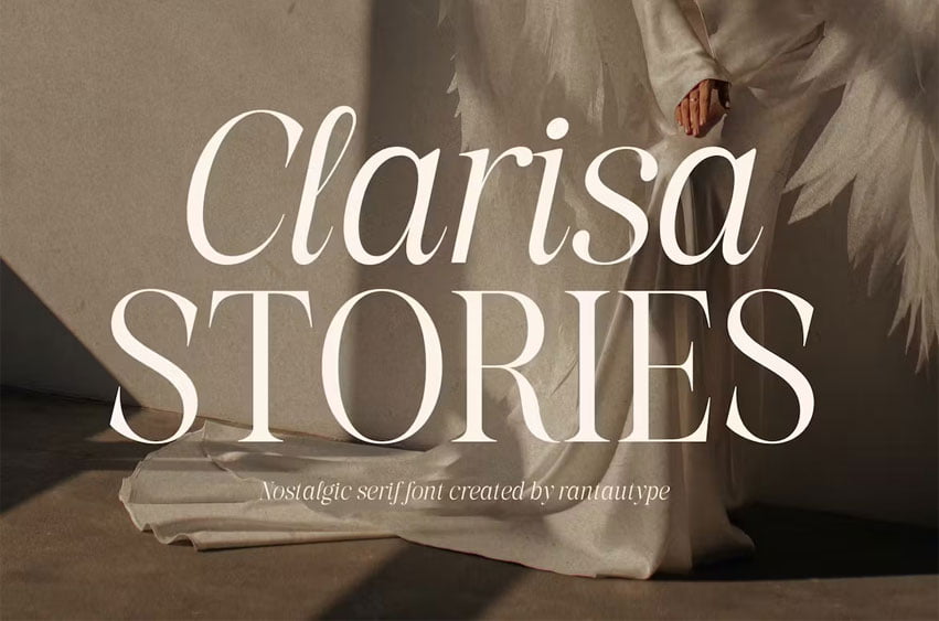 Clarisa Stories Font