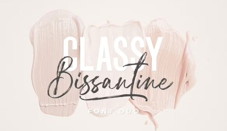 Classy Bissantine Font