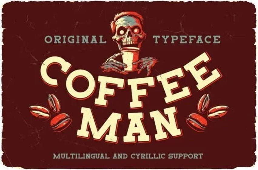 Coffee Man Font