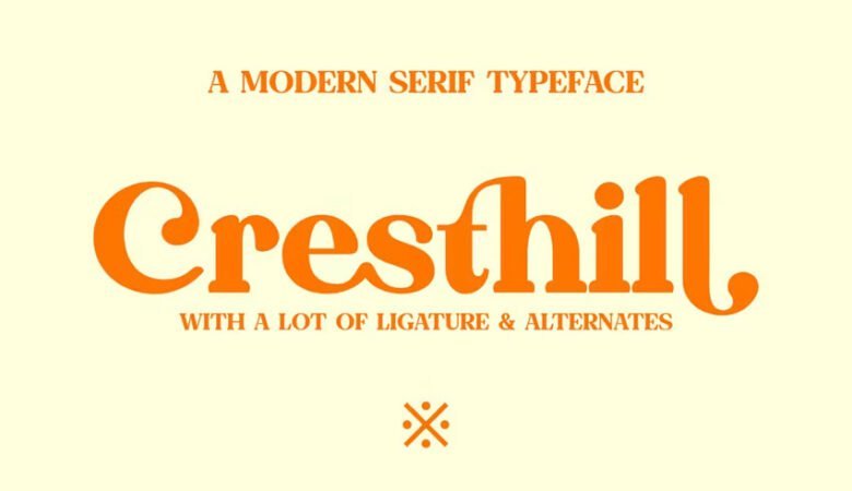 Cresthill Font
