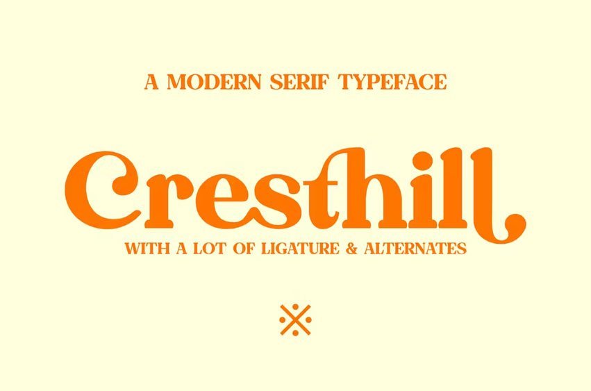 Cresthill Font