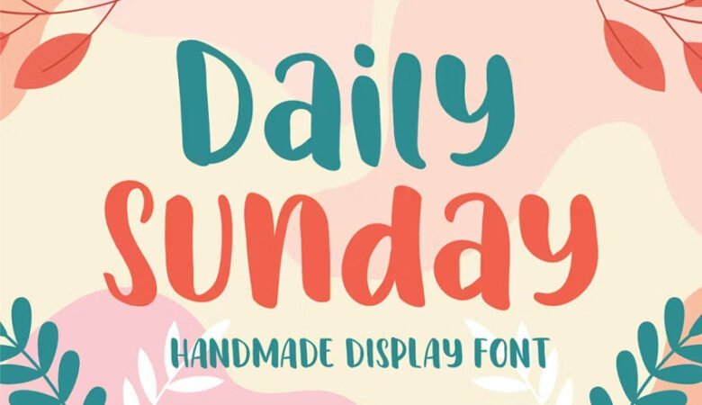 Daily Sunday Font