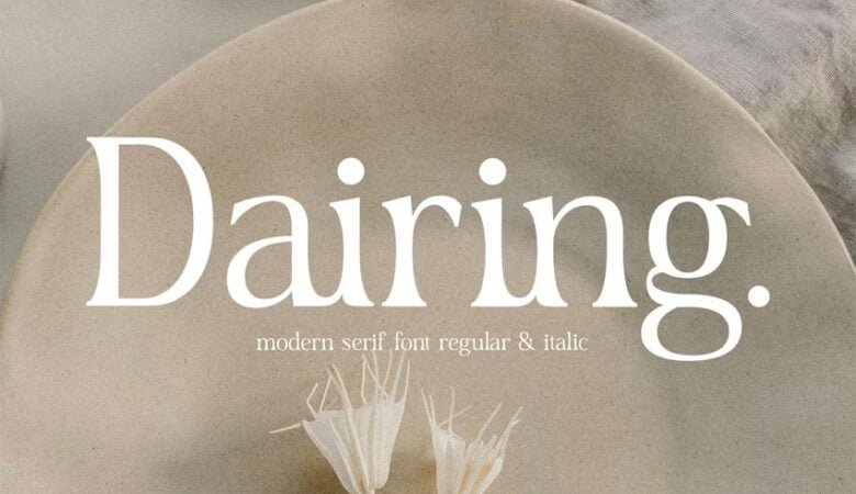 Dairing Font