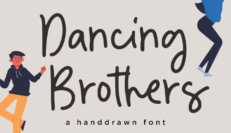 Dancing Brothers Font