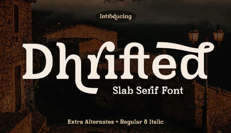 Dhrifted Font