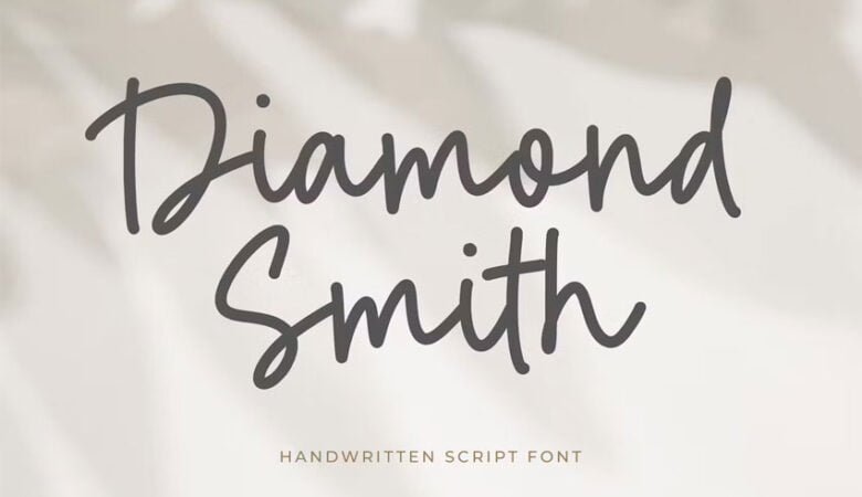 Diamond Smith Font