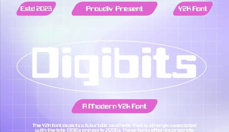 Digibits Y2K Font