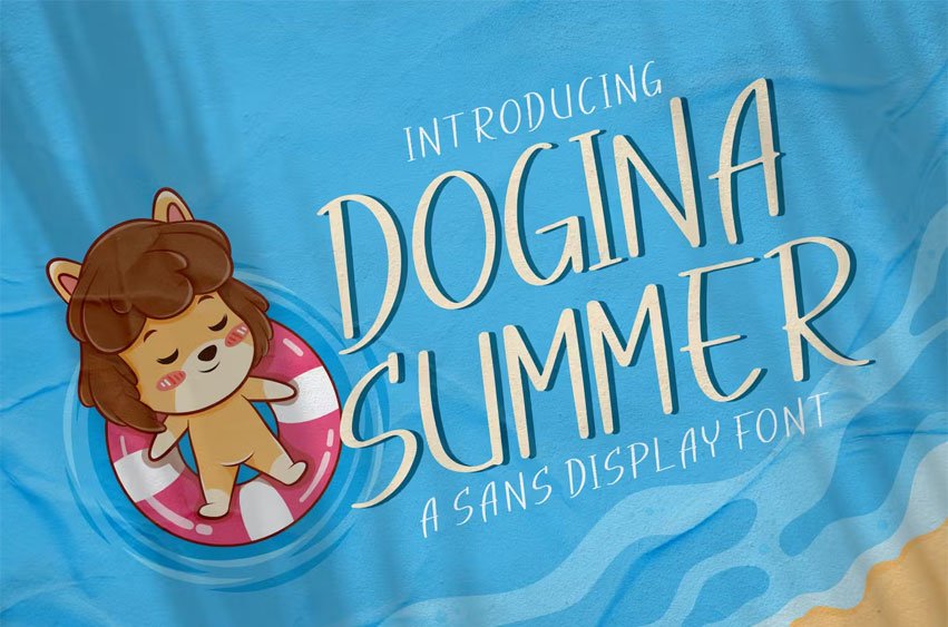 Dogina Summer Font