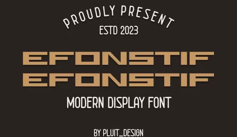Efonstif Font