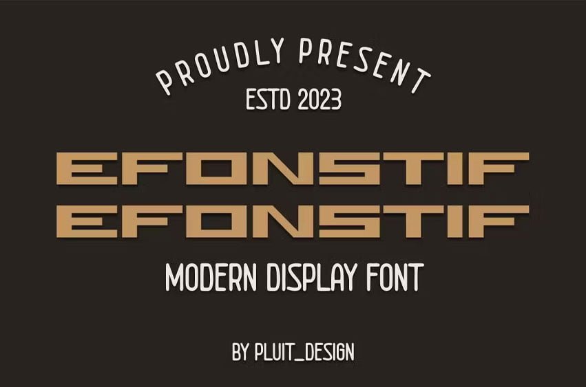Efonstif Font