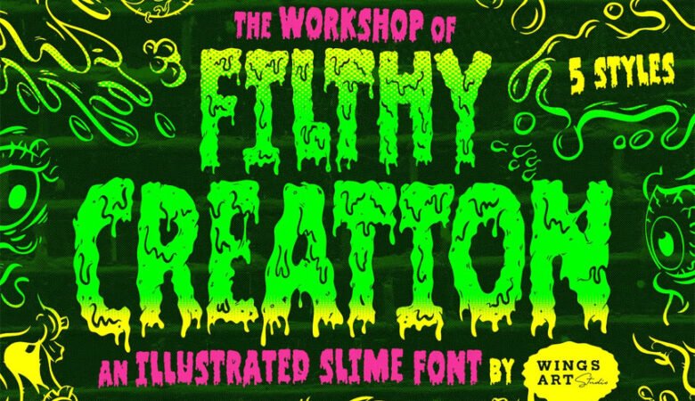 Filthy Creation Font