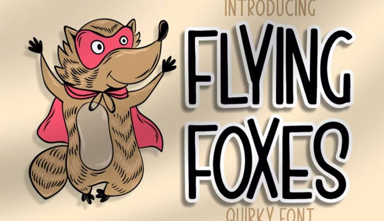 Flying Foxes Font