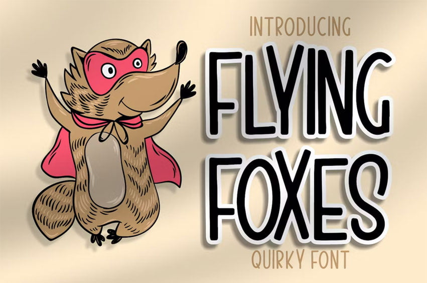 Flying Foxes Font