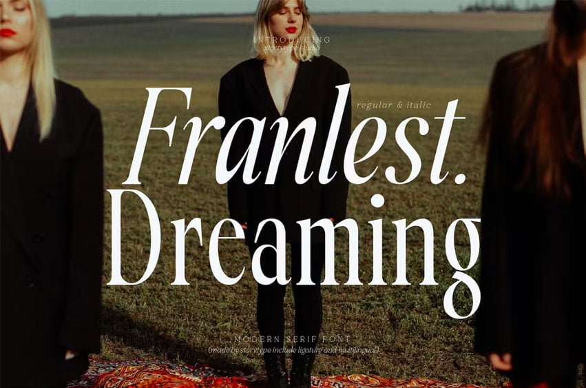 Franlest Dreaming Font