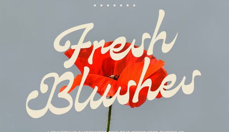 Fresh Blushes Font