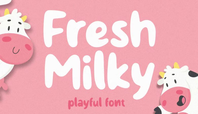 Fresh Milky Font