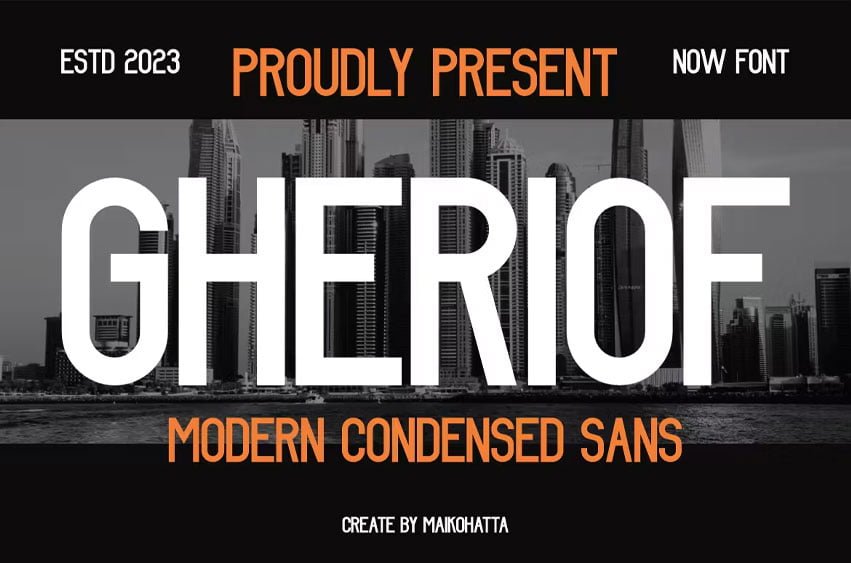 Gheriof Font