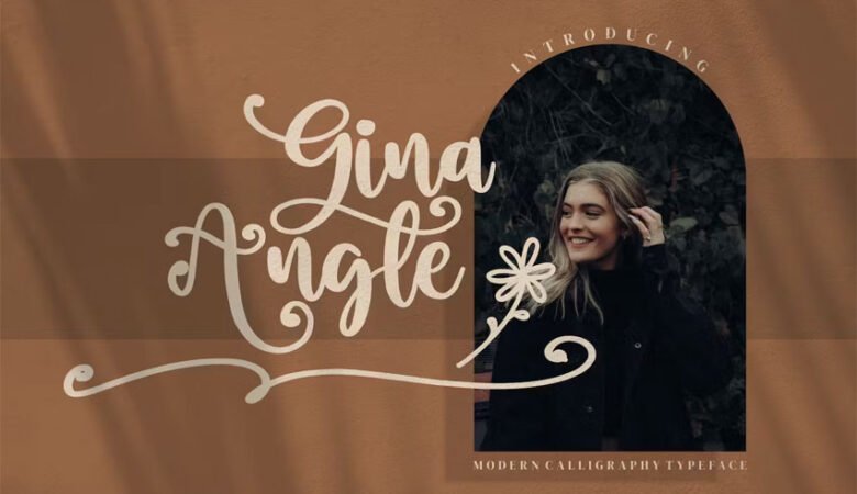 Gina Angle Font